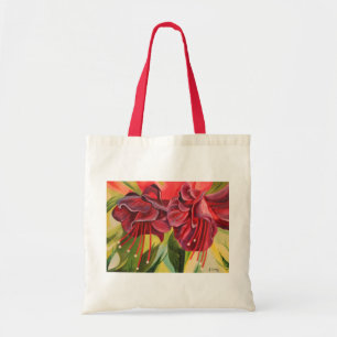 Sac d'impression de peinture à l'huile de Fuschia