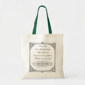 Sac d'inspiration de Jane Austen (Devant)