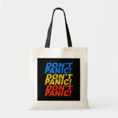 Sac Don't Panic ! - choisissez style & couleur (Devant)