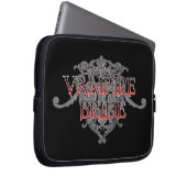 Sac d'ordinateur portable de mariée Vampire (Devant droit)