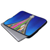 Sac d'ordinateur portable Denim avec Zipper Graphi (Devant bas)