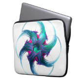 Sac d'ordinateur portable Fractal Imaginaire (devant gauche)