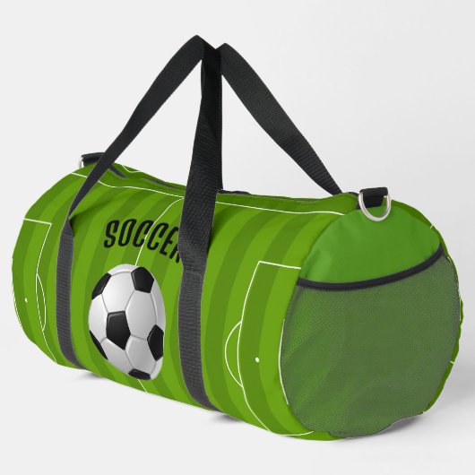 Sac double design de soccer (Coin droit)