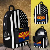 Sac drapeau Arizona personnalisé, drapeau américai
