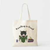 Sac drôle de bibliothèque de chat de sac (Devant)