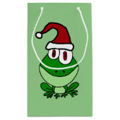 Sac drôle de cadeau de Noël de grenouille (Dos)