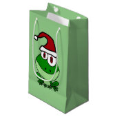 Sac drôle de cadeau de Noël de grenouille (Devant Angle)