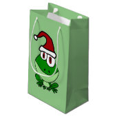 Sac drôle de cadeau de Noël de grenouille (Dos Angle)