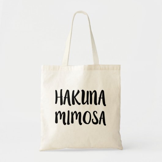 Sac drôle d'énonciation de mimosa de Hakuna (Devant)