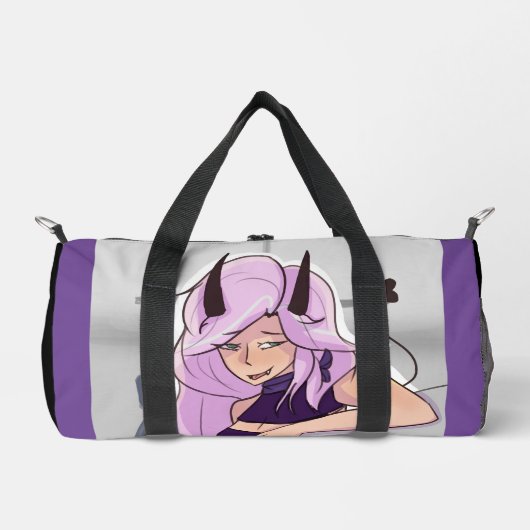 Sac Duffel de personnage de fille de l'Anime migno (Recto)