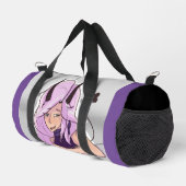 Sac Duffel de personnage de fille de l'Anime migno (Coin droit)