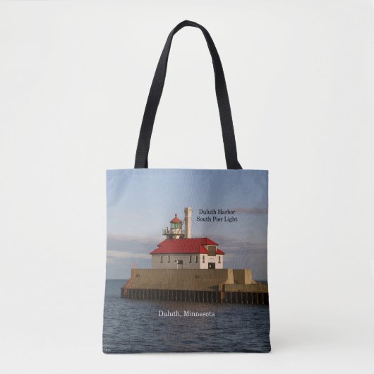 Sac Duluth Harbour South Pier Light tout bag (Devant)