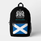 Sac écossais, drapeau écossais, emblème /patriotes (Recto)