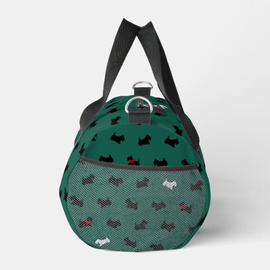 Sac écossais vert Terrier Duffel (Droite)