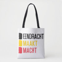 Sac Eendracht Maakt Macht, devise belge
