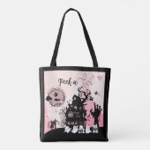 Sac Éffrayant à coller ou à traiter "Peek a Boo" (Dos)