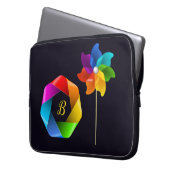 Sac électronique à moulinet monogrammé (devant gauche)
