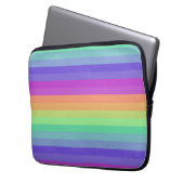 Sac électronique à rayures pastel Rainbow (devant gauche)
