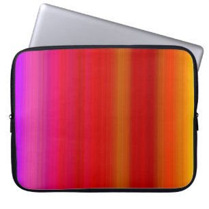 Sac électronique Abstrait à bandes multicolores