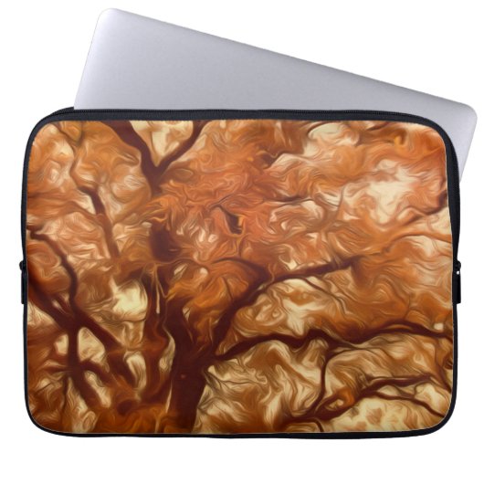 Sac électronique Automne Massive Arbre Jaune (Devant)