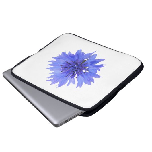 Sac électronique avec design de cornflower bleue (Devant bas)