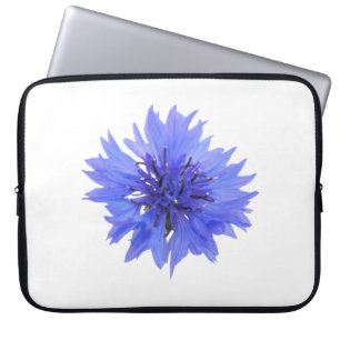 Sac électronique avec design de cornflower bleue