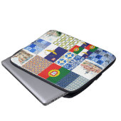 Sac électronique avec drapeau du Portugal et drape (Devant bas)