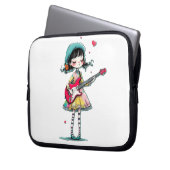 Sac Électronique Avec Fille Whimsy Jouant De La Gu (devant gauche)