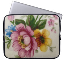 Sac électronique Bouquet floral de la coupe de thé