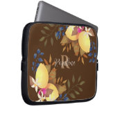 Sac électronique Brown citron chic monogramme (Devant droit)