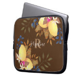 Sac électronique Brown citron chic monogramme (devant gauche)