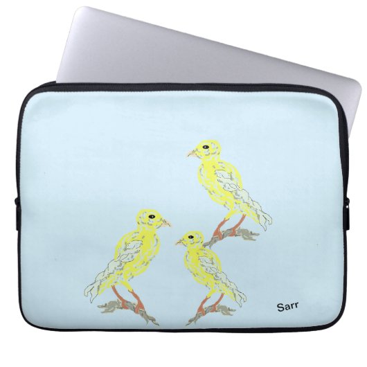 Sac électronique : Canaries à chants pacifiques (Devant)