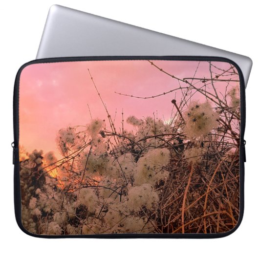Sac Électronique Coucher De Soleil D'Hiver Et Vins (Devant)