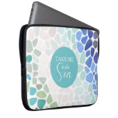 Sac électronique couleur verre de mer (Devant droit)