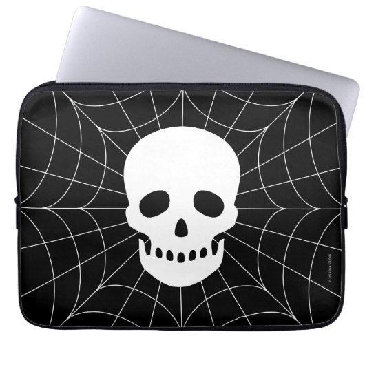 Sac électronique crâne Spiderweb (Devant)