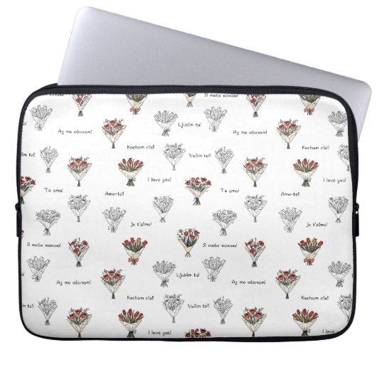 Sac électronique de bouquet de fleurs (Devant)