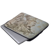 Sac électronique de guerrier casqué de Leonardo (Devant bas)