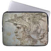 Sac électronique de guerrier casqué de Leonardo (Devant)