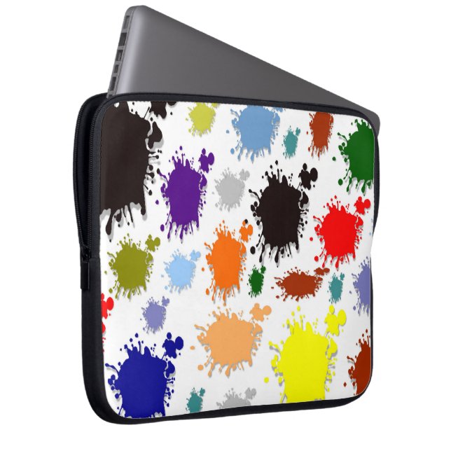Sac électronique de peinture à éclaboussure (Devant droit)
