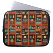 Sac électronique d'illustration de bibliothèque (Devant)