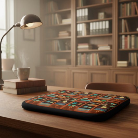 Sac électronique d'illustration de bibliothèque