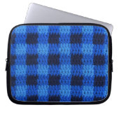 Sac électronique d'impression de Crochet bleu Plai (Devant)