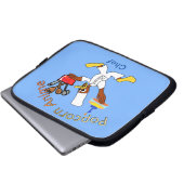 Sac électronique Ducky Kazoo Chef bleu clair (Devant bas)