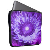 Sac électronique Fleurs Imaginaires violet (Devant droit)