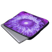 Sac électronique Fleurs Imaginaires violet (Devant bas)
