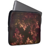 Sac Électronique Fractal Feuille Red Glow (Devant droit)