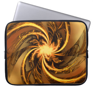 Sac Électronique Fractal Twisted Glow Jaune