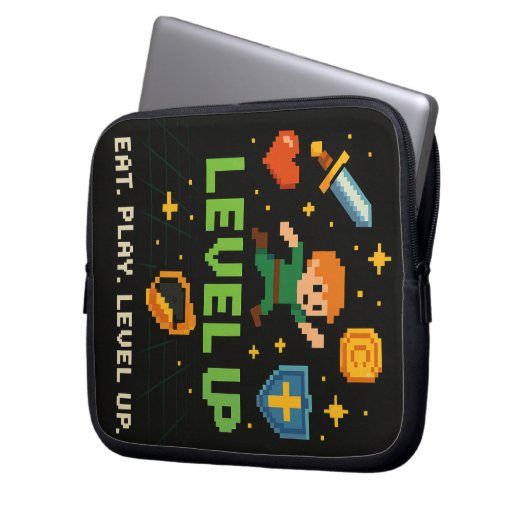 Sac Électronique Gamer Niveau Haut - Style Rétro P (devant gauche)