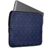 Sac électronique géométrique bleu foncé (Devant droit)