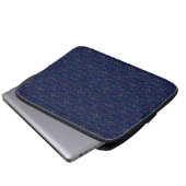 Sac électronique géométrique bleu foncé (Devant bas)